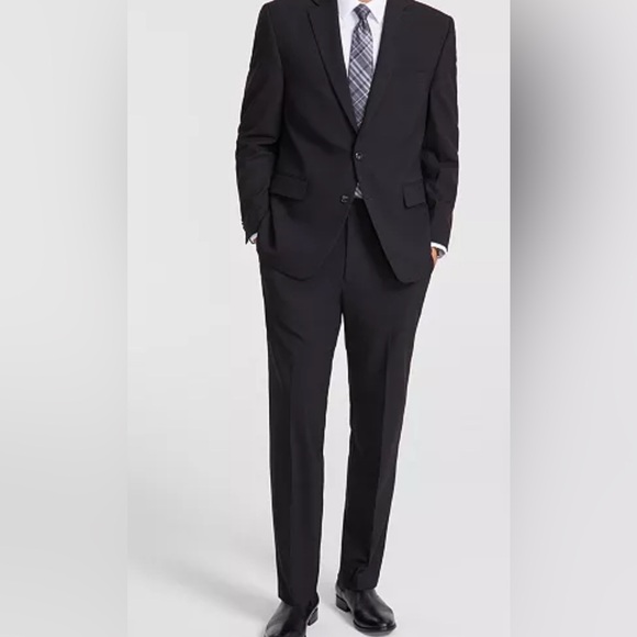 Perry Ellis Black Suit Jacket - Picture 1 of 8